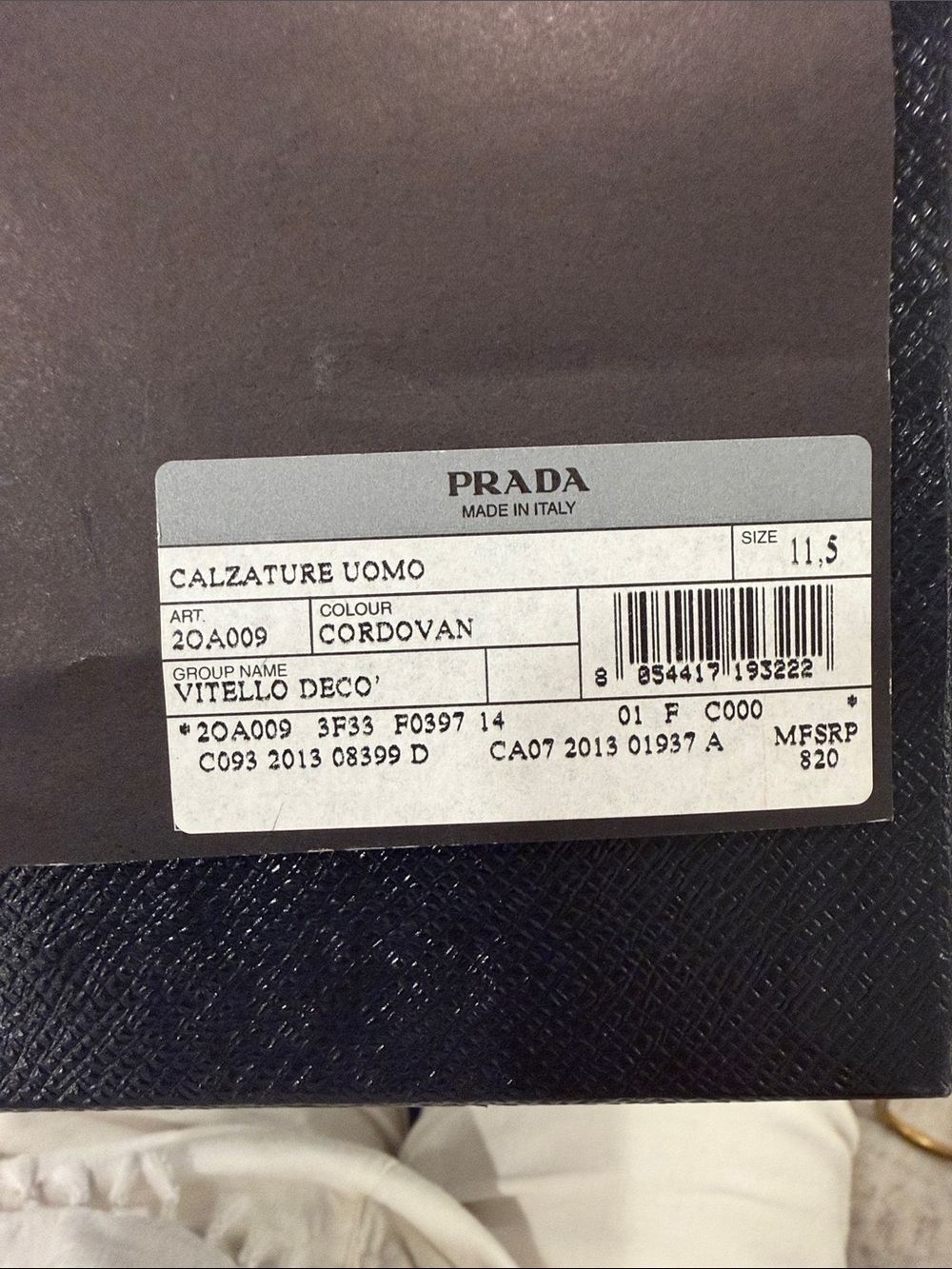 RARE Prada Cordovan Double Monk Strap Dress Shoes Men’s 11.5 w box - Picture 3 of 6
